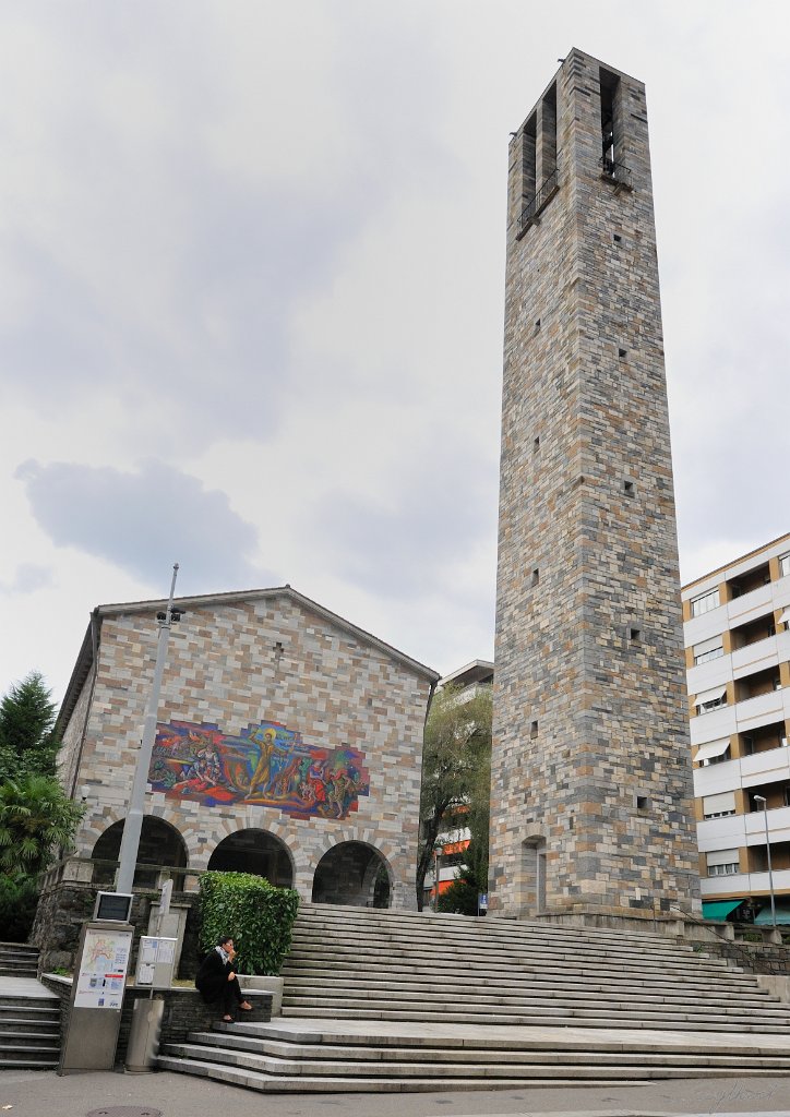 _SL11431m.jpg - Eglise San Nicolao Besso, Lugano. (Suisse Italienne)
